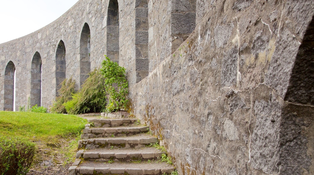 McCaig\'s Tower which includes heritage architecture and heritage elements