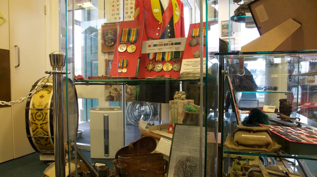 Oban War and Peace Museum showing heritage elements