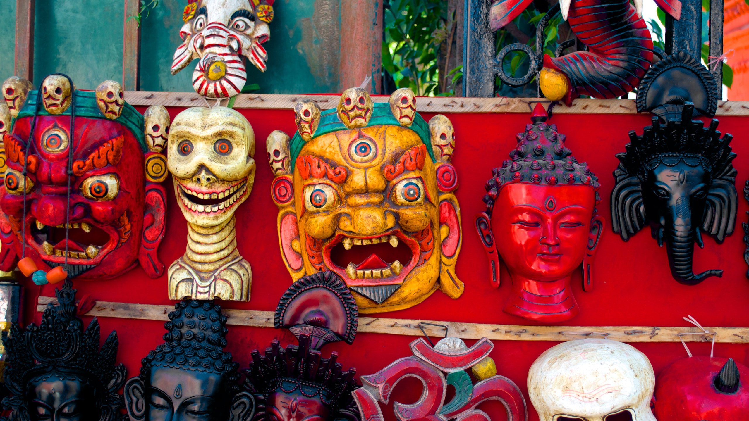 Nepal featuring art, shopping and a statue or sculpture