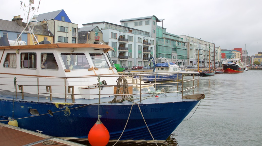 Galway Harbour which includes a river or creek, a marina and boating