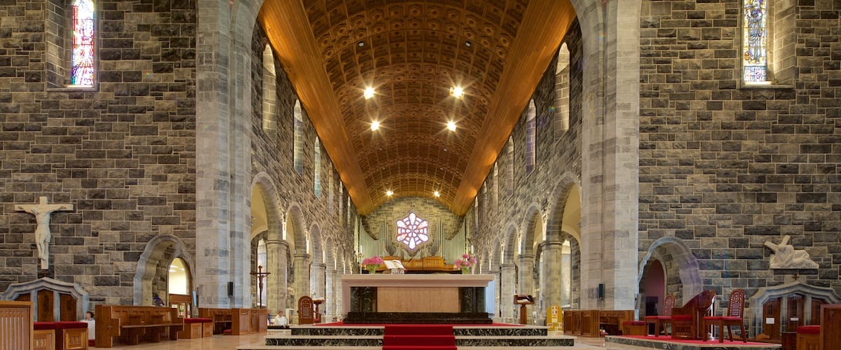 Cathédrale de Galway mettant en vedette éléments religieux, église ou cathédrale et patrimoine architectural