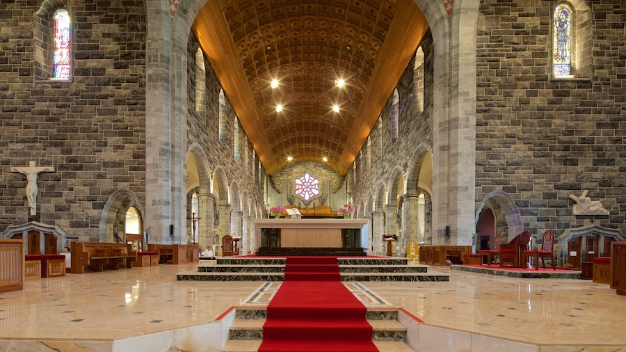 Catedral de Galway que incluye una iglesia o catedral, patrimonio de arquitectura y elementos religiosos