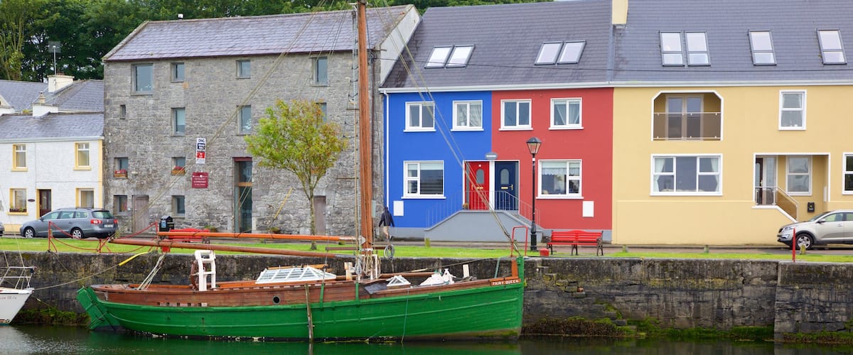 Kinvara featuring sailing, boating and a river or creek