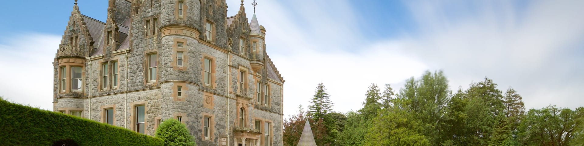 ChĂąteau de Blarney qui includes chĂąteau ou palais, patrimoine architectural et patrimoine historique