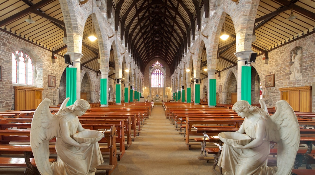 St. John\'s Parish which includes a church or cathedral, religious elements and interior views