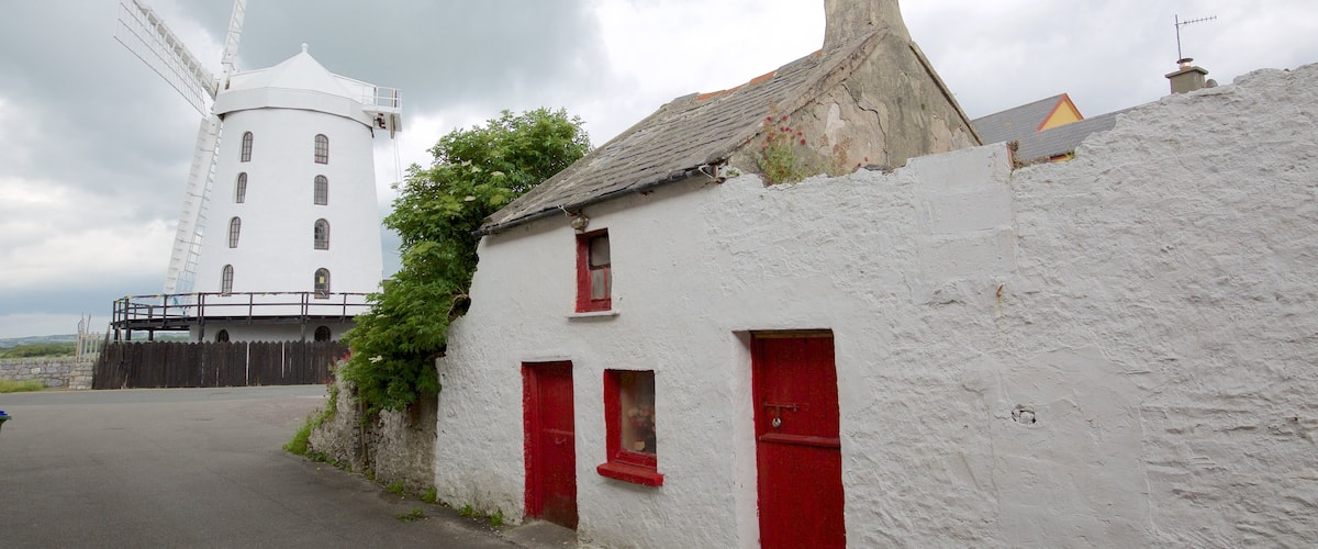 Blennerville Windmill which includes heritage elements, a windmill and heritage architecture