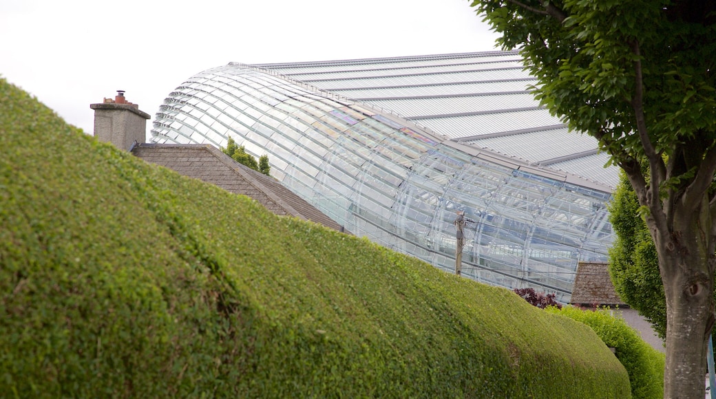 Aviva Stadium welches beinhaltet moderne Architektur