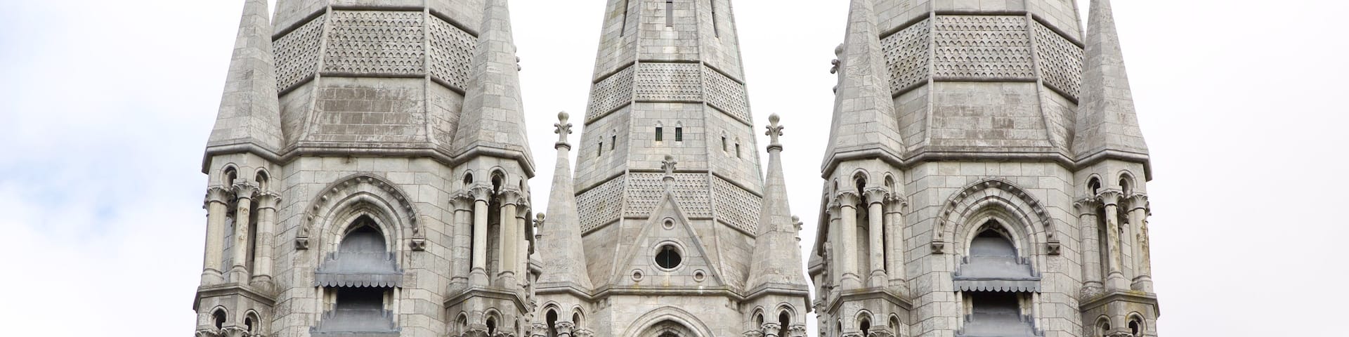 St. Finbarr\'s Cathedral showing a church or cathedral, heritage elements and religious aspects