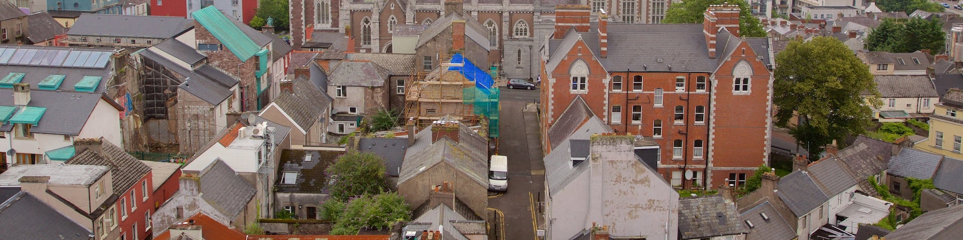 St. Anne\'s Shandon Church featuring a city
