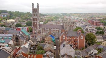 St. Anne\'s Shandon Church mostrando uma cidade