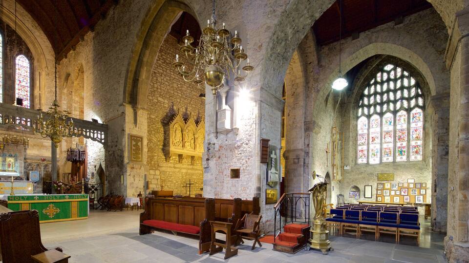 St. Mary\'s Cathedral showing heritage elements, interior views and heritage architecture