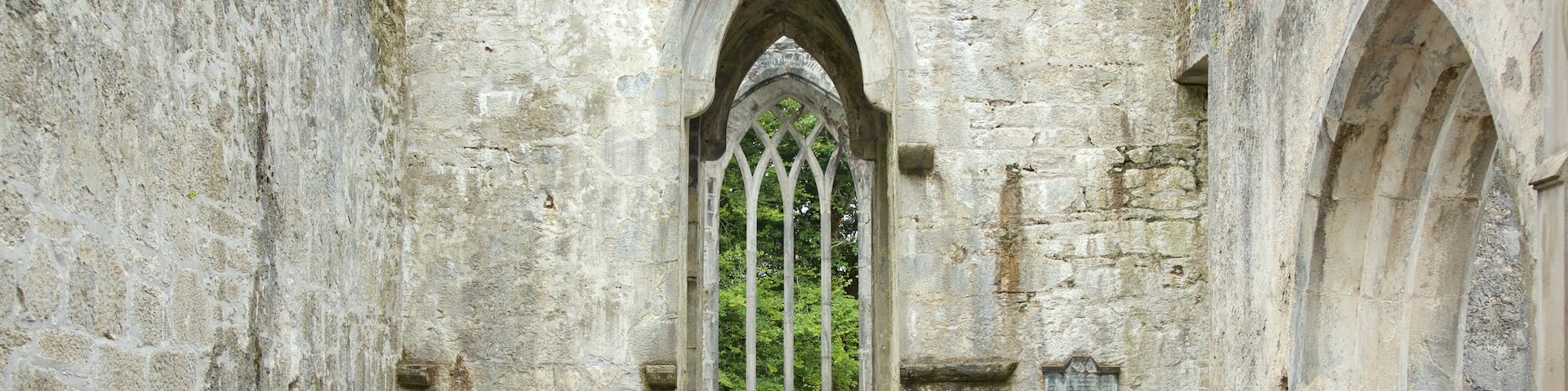 Muckross Abbey mit einem Innenansichten, Geschichtliches und historische Architektur