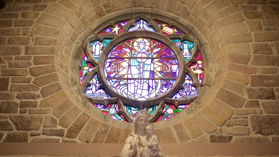 St. John\'s Parish featuring a statue or sculpture, religious aspects and a church or cathedral