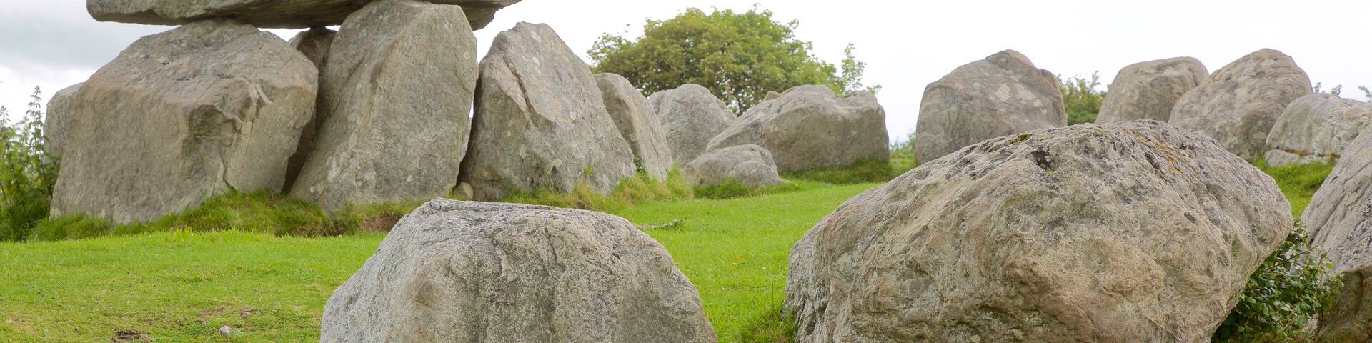 Carrowmore Megalithic Cemetery which includes a cemetery and heritage elements