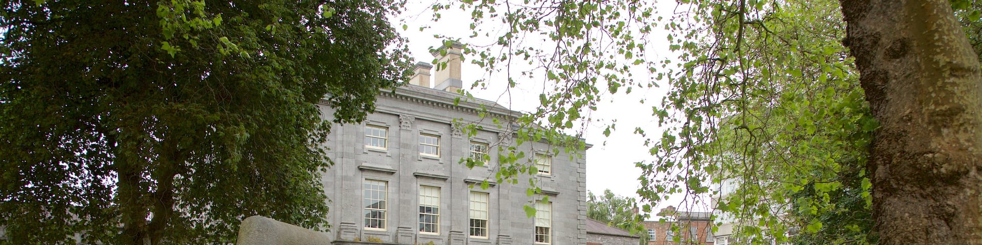 Hunt Museum showing a statue or sculpture, art and heritage elements