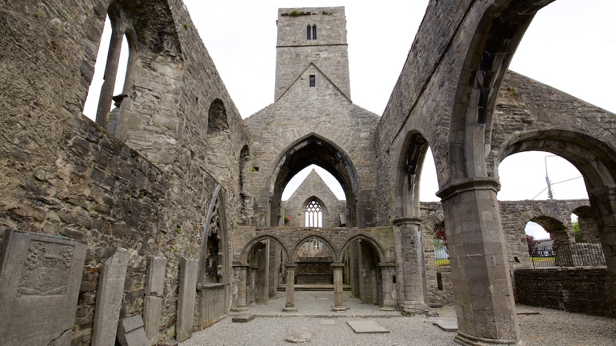 Sligo Abbey featuring a ruin, heritage architecture and heritage elements