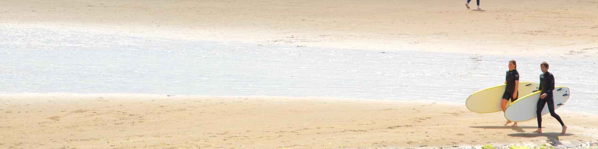 Strandhill Beach featuring a beach