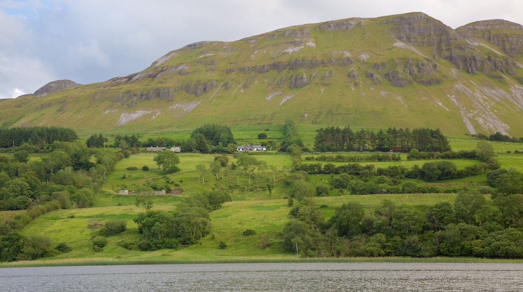 Sligo showing mountains, tranquil scenes and a river or creek