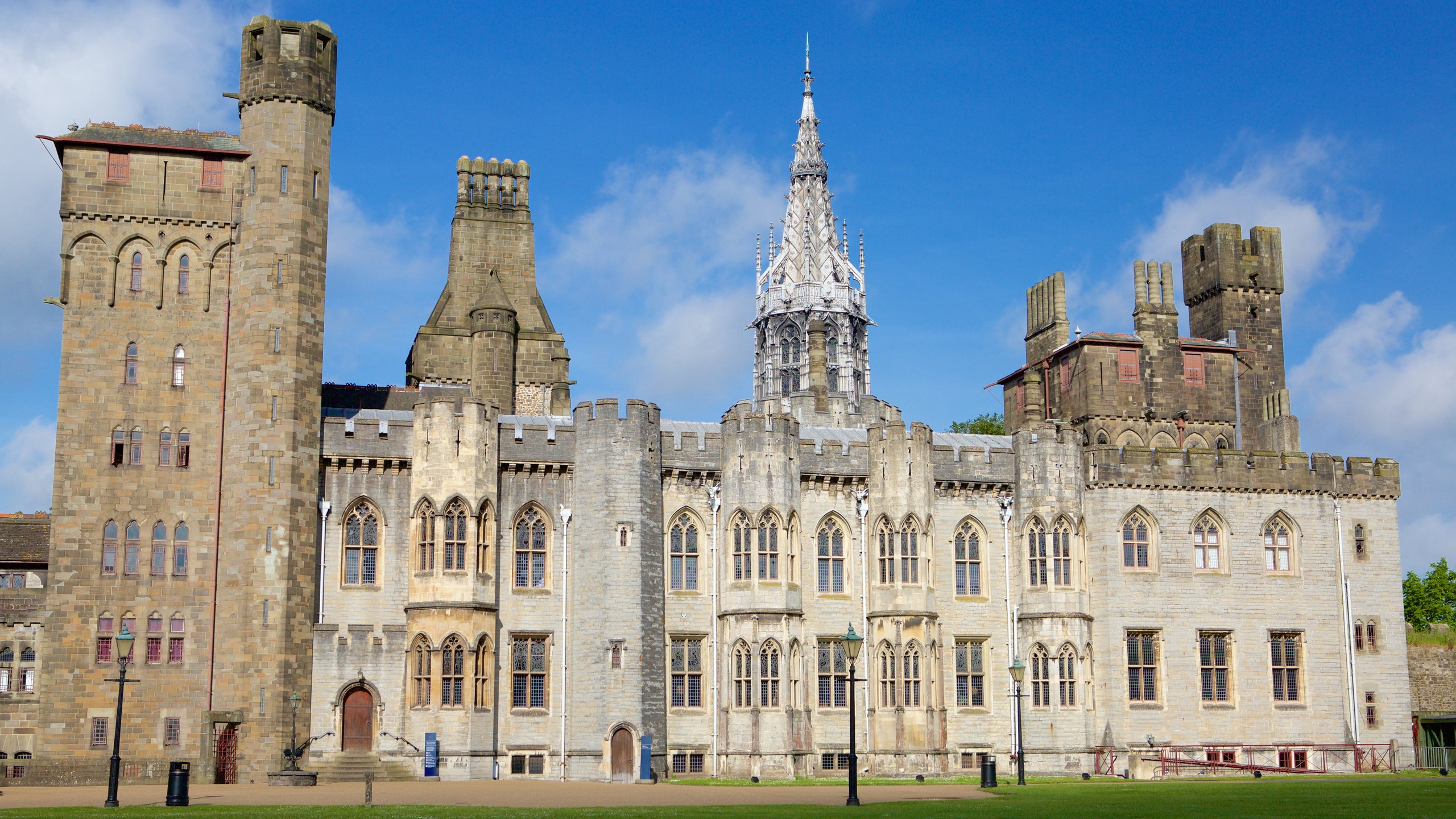 Cardiff Castle in the City Centre