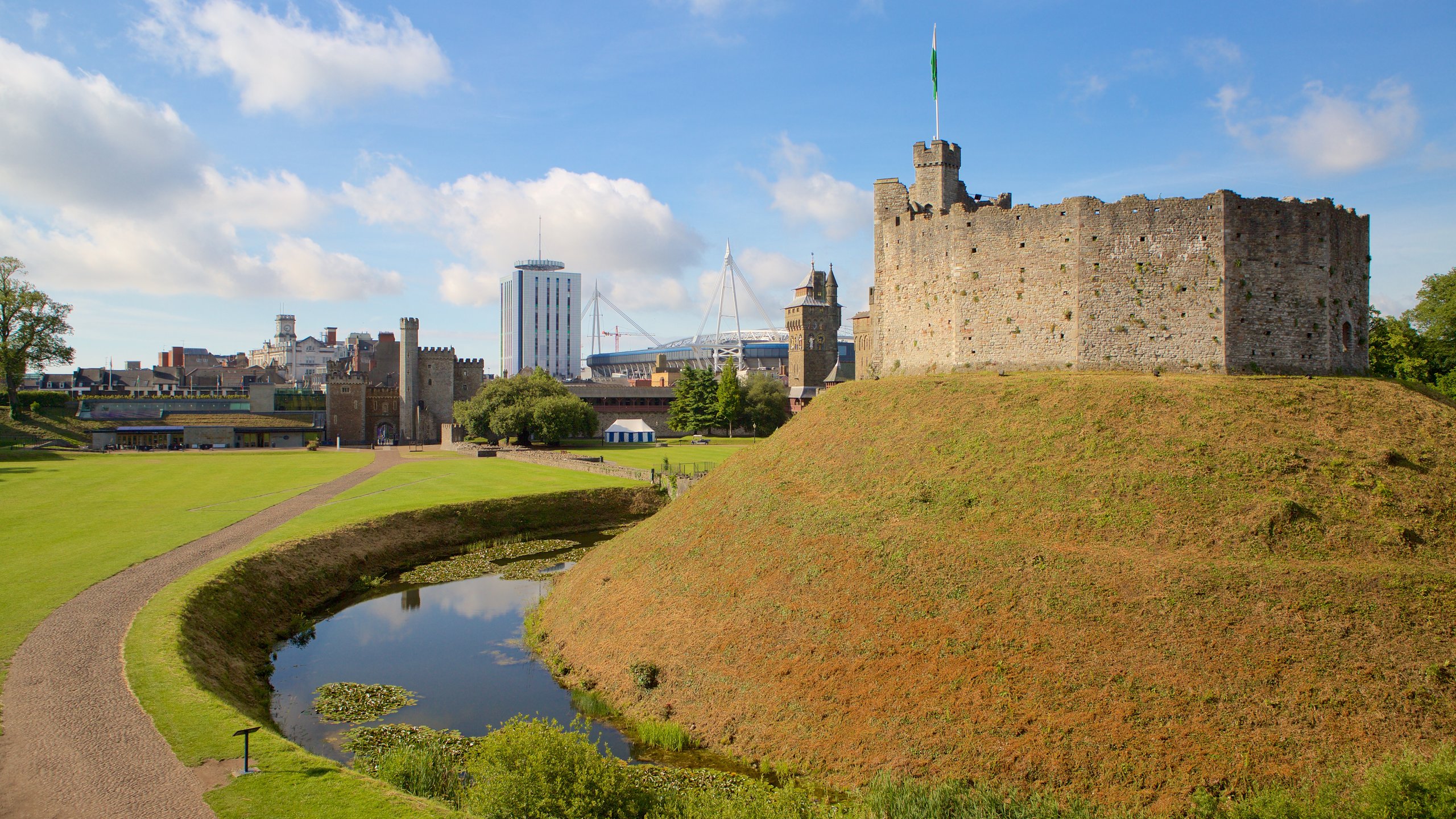 Cardiff Castle in the City Centre