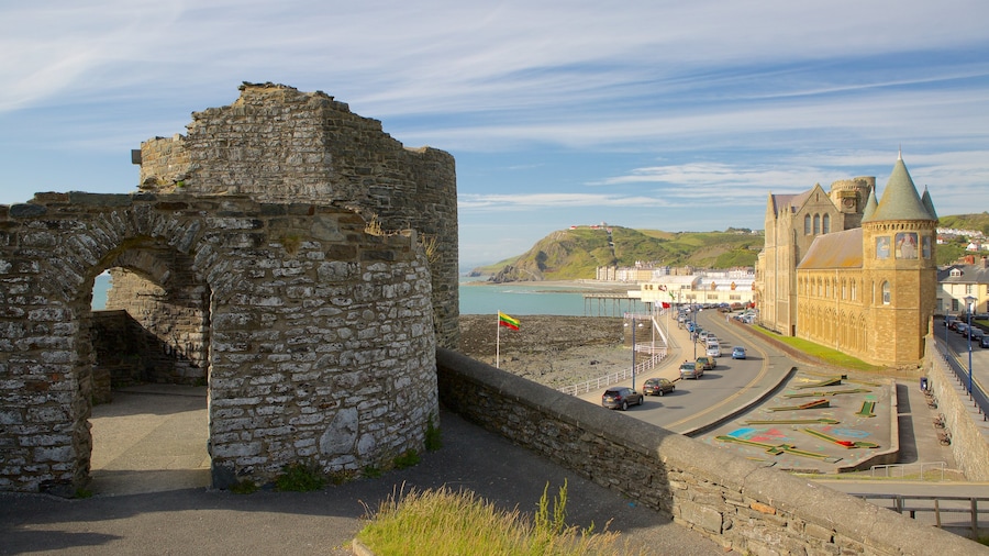 Aberystwyth Castle das einen Palast oder Schloss und Ruine