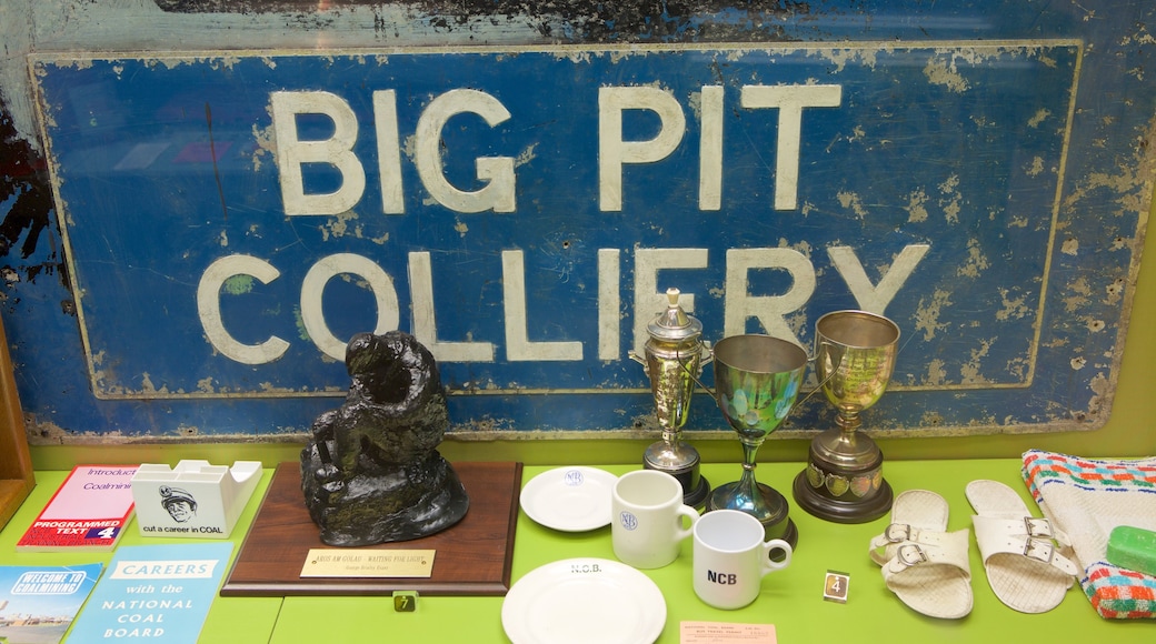 Big Pit National Coal Museum showing interior views