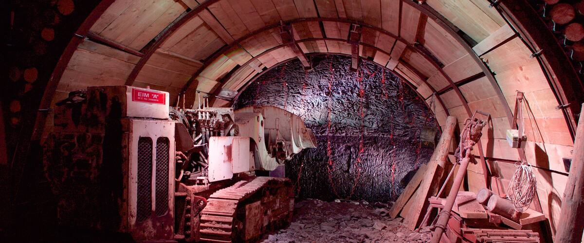 Big Pit National Coal Museum showing interior views
