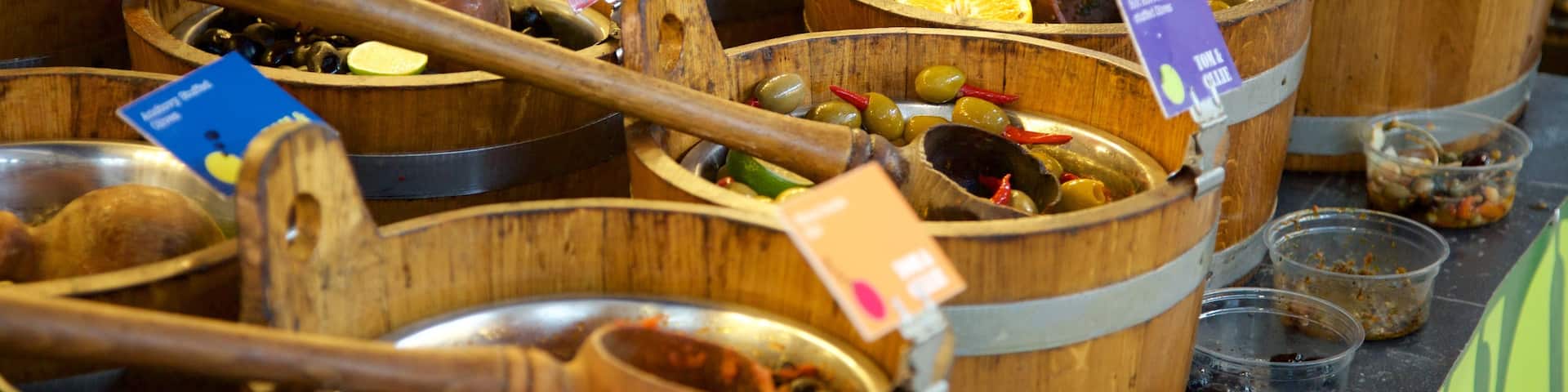 St. George\'s Market featuring food and markets
