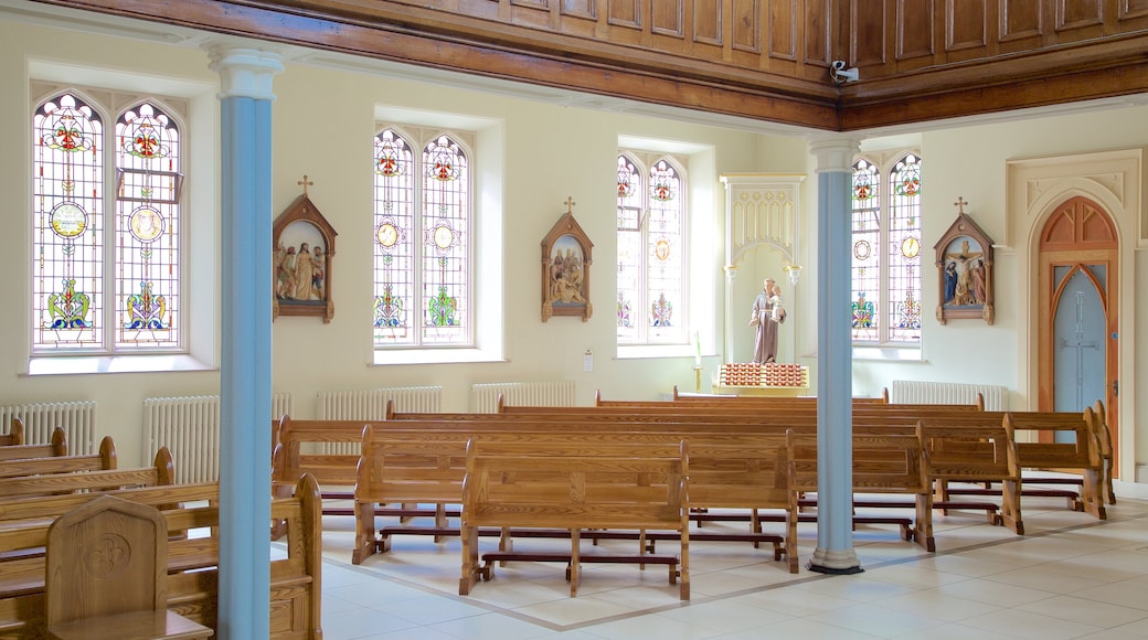 St. Malachy\'s Church showing interior views, religious elements and heritage architecture