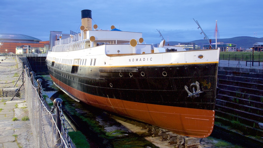 Belfast which includes boating and heritage elements