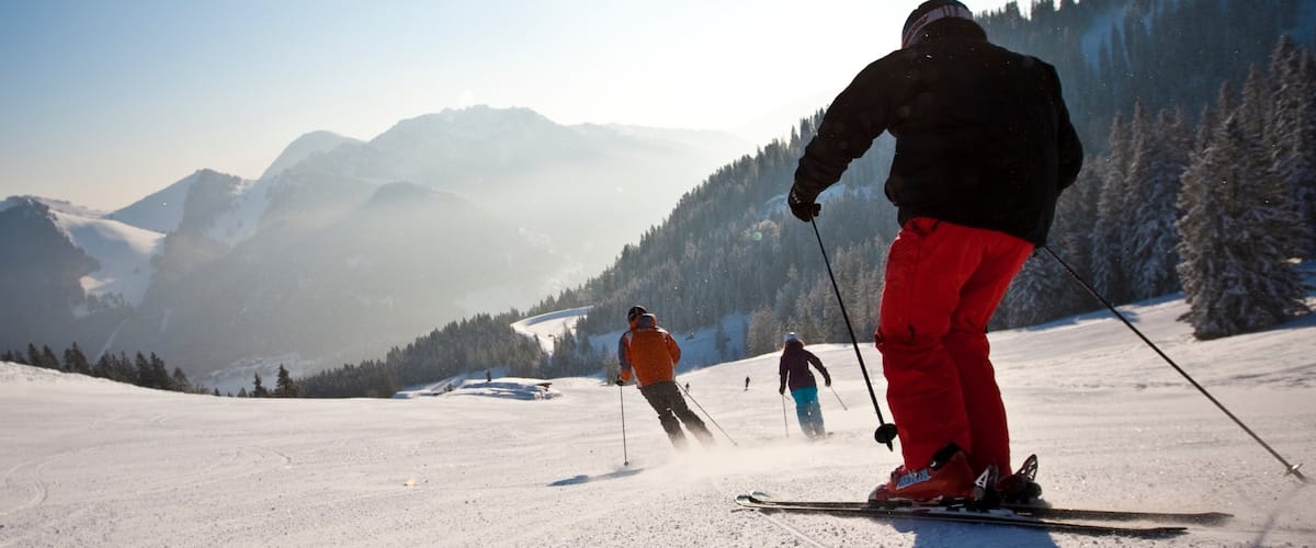 Spitzingsee featuring snow skiing, landscape views and snow