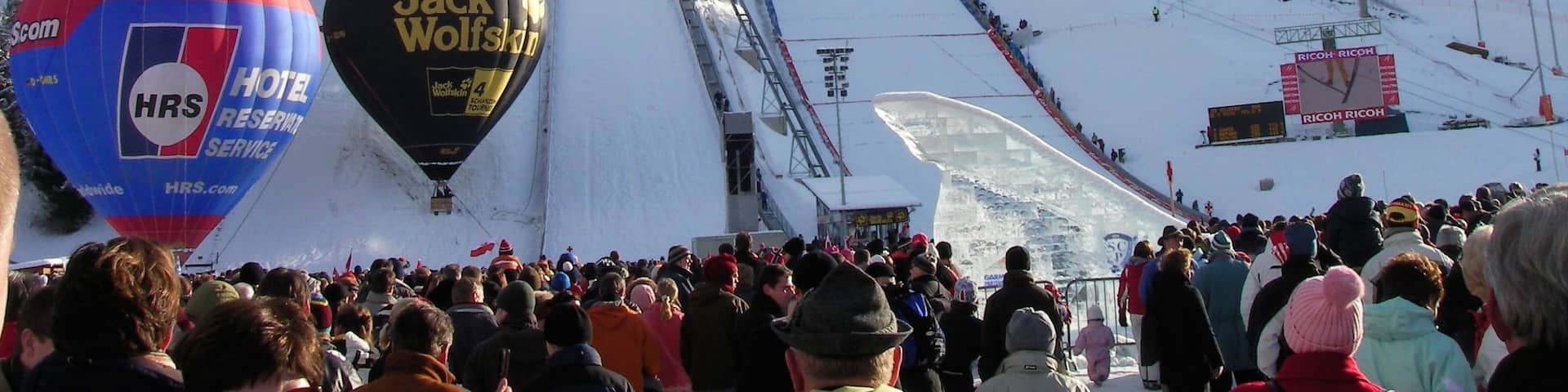 Garmisch-Partenkirchen Ski Resort featuring snow, a sporting event and snow boarding