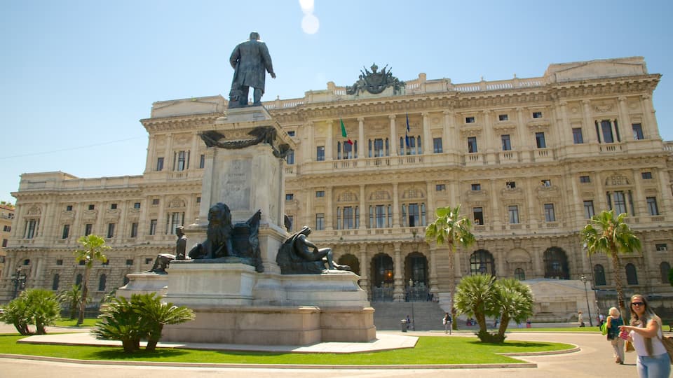 Prati mostrando una ciudad, una estatua o escultura y patrimonio de arquitectura