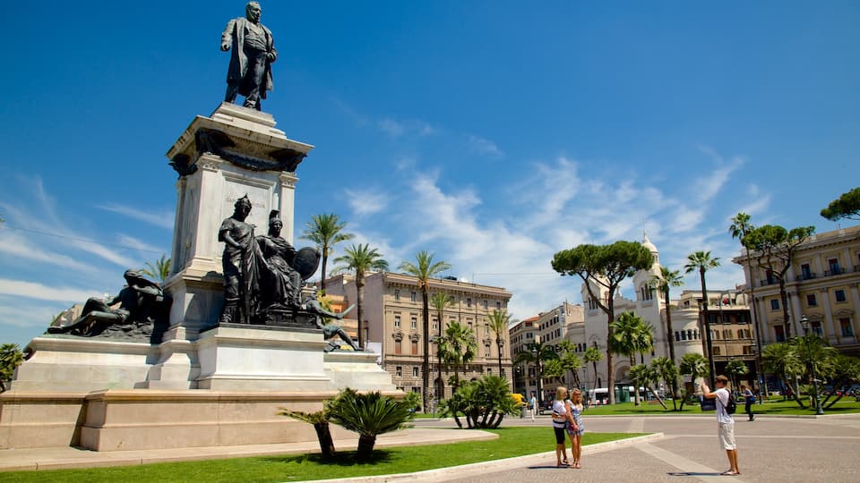 Prati showing a city, heritage elements and a square or plaza