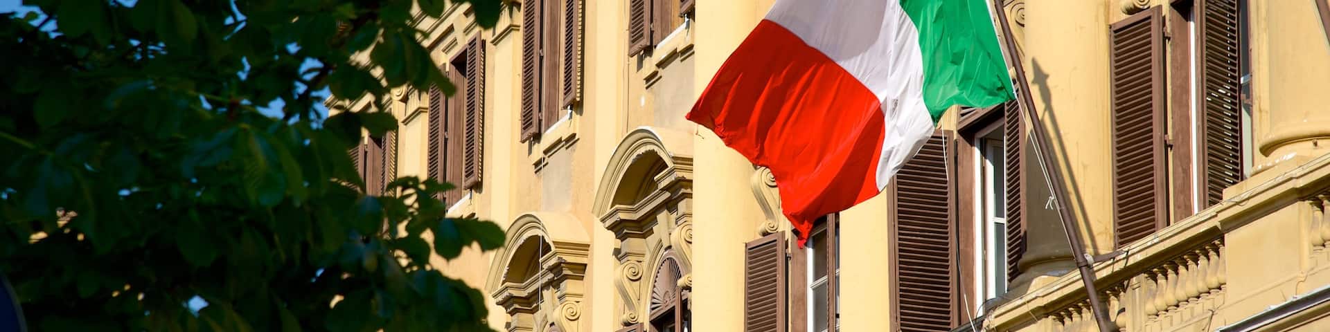 Via XX Settembre showing a city and heritage architecture