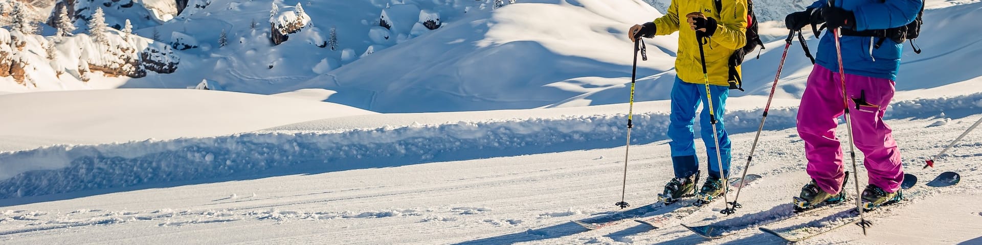 Cortina d\'Ampezzo Ski Resort which includes snow skiing, tranquil scenes and snow