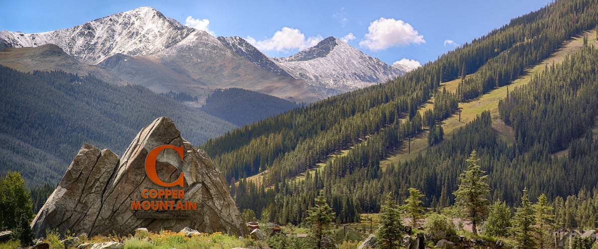 Copper Mountain Ski Resort featuring tranquil scenes, landscape views and forest scenes