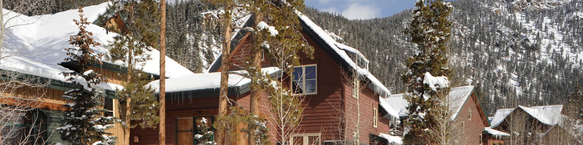 Keystone featuring snow and a luxury hotel or resort