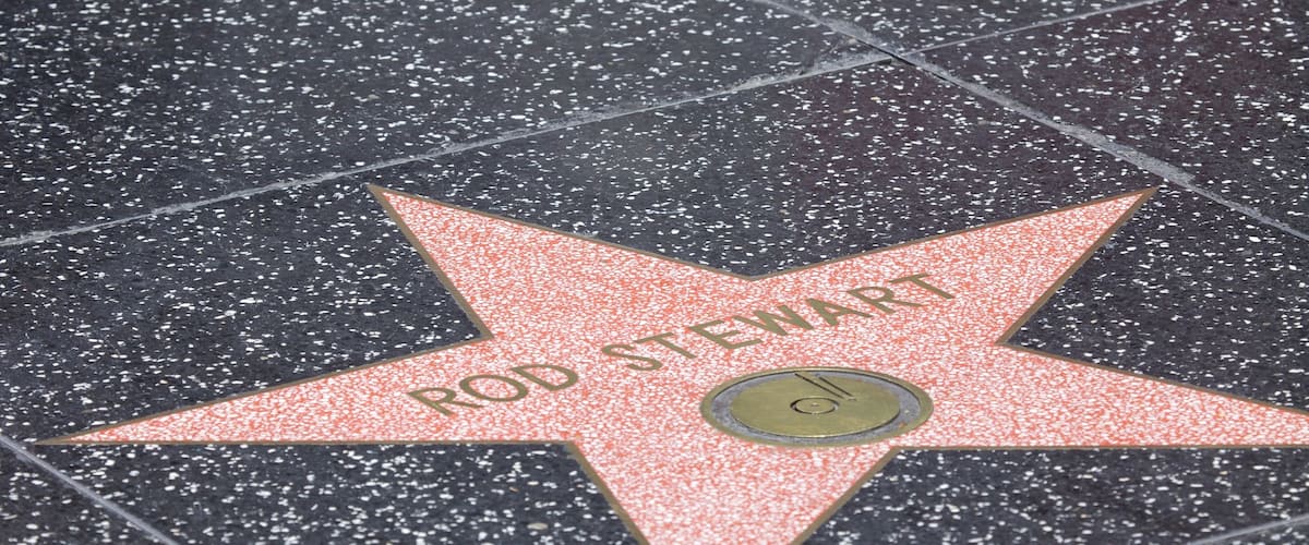 Hollywood Boulevard que incluye señalización