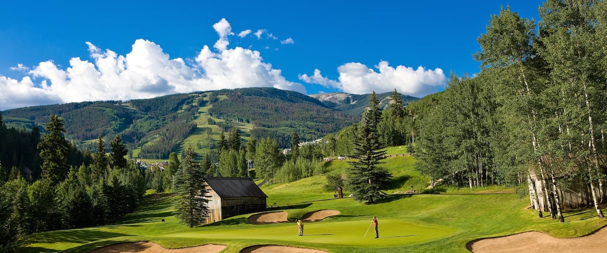 Beaver Creek showing landscape views, golf and forest scenes