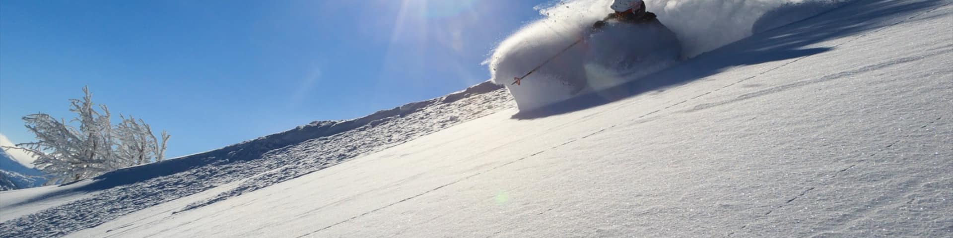 Grand Targhee Resort showing snow and snow skiing as well as an individual male