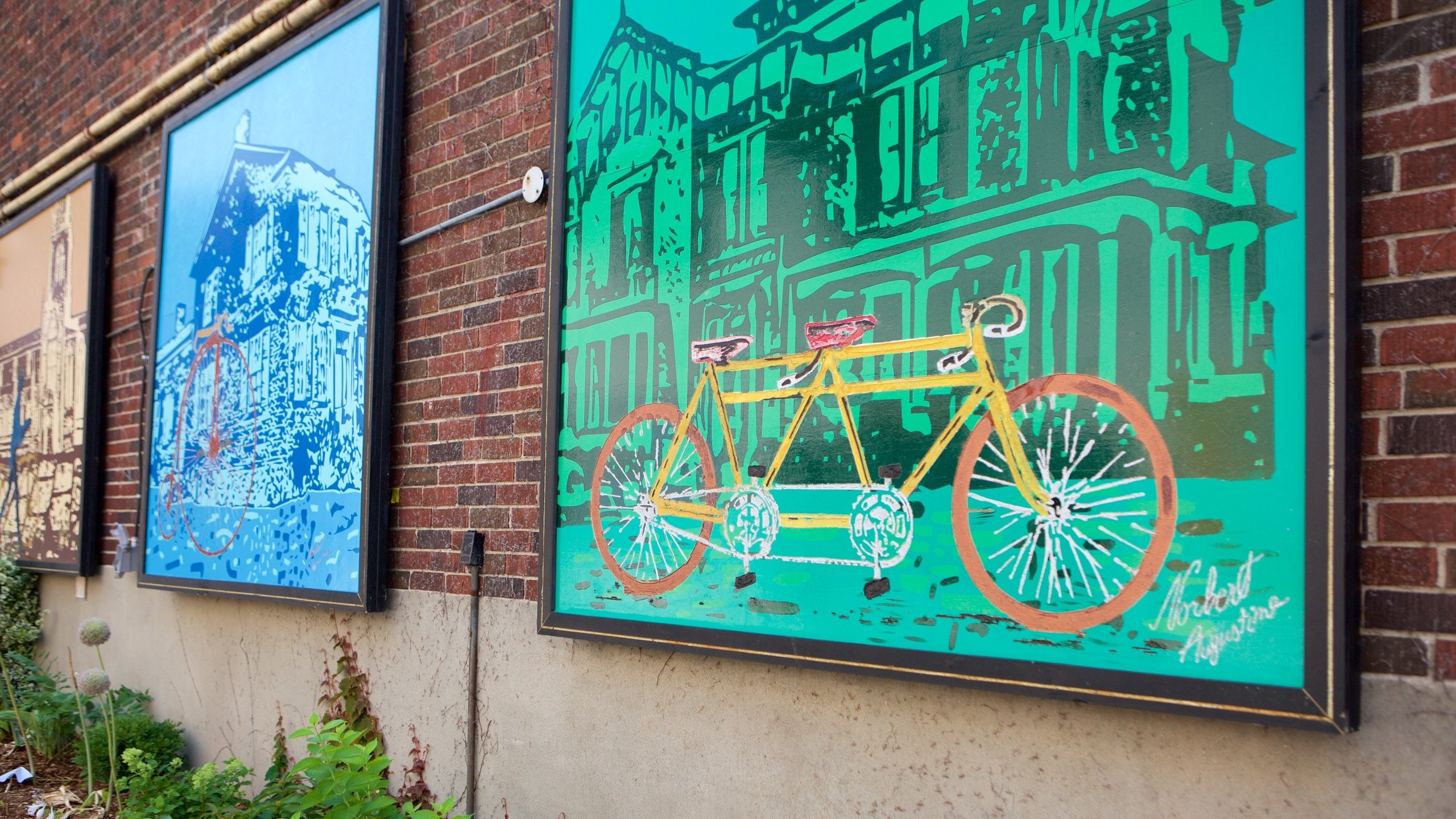 Brampton featuring outdoor art