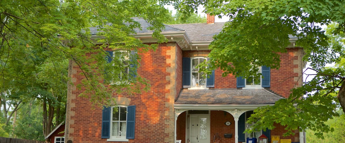 Markham showing heritage architecture and a house