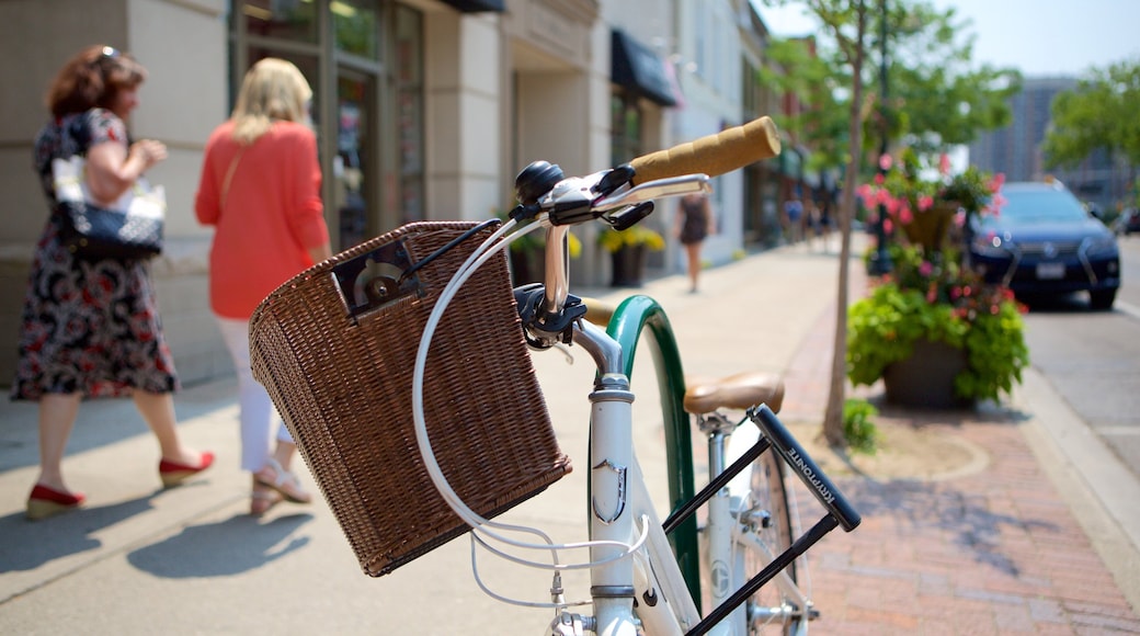 Oakville showing street scenes