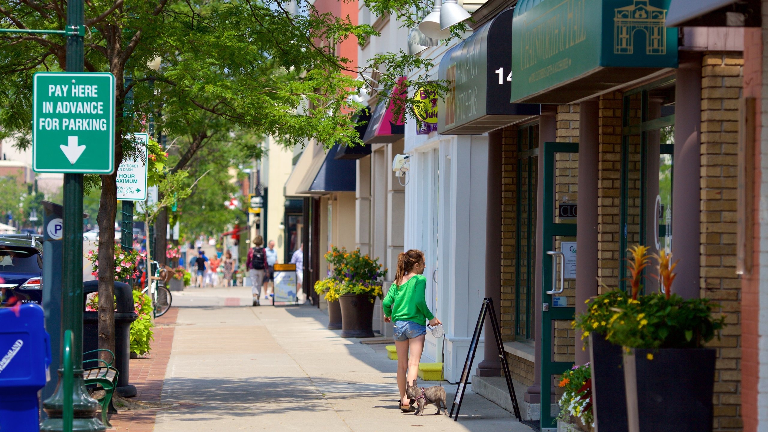 Oakville featuring street scenes as well as an individual child