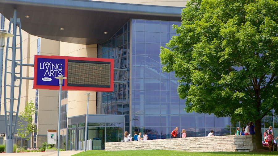 Center for levende kunst som viser moderne arkitektur