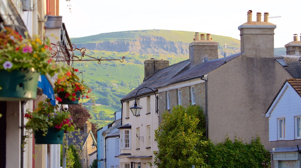 Crickhowell qui includes scènes de rue