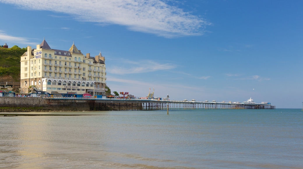 Llandudno caratteristiche di vista della costa