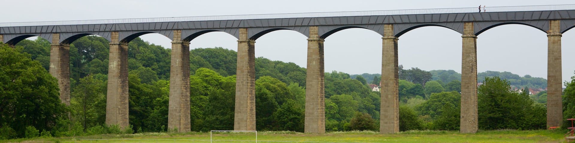Wrexham which includes a bridge