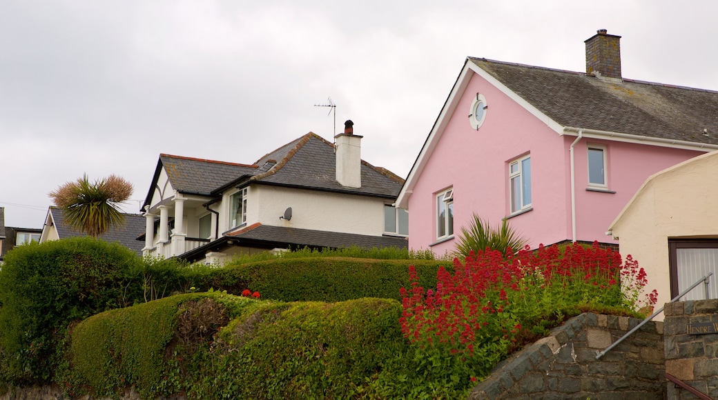 Criccieth showing a house